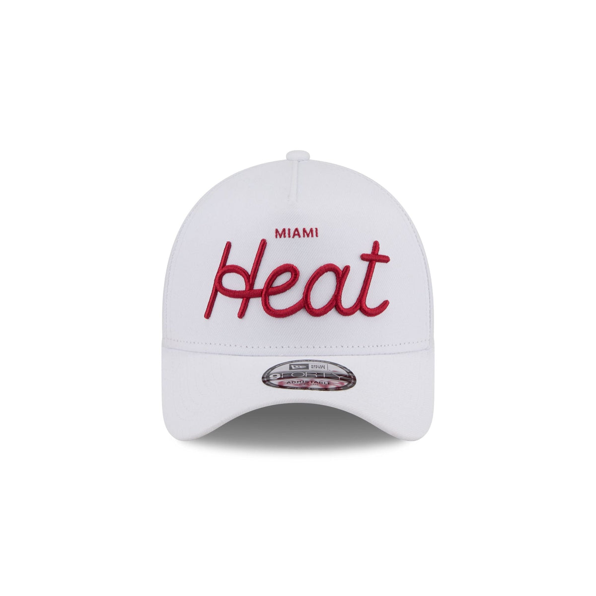 Malbon x Miami Heat 9FORTY A-Frame Snapback Hat