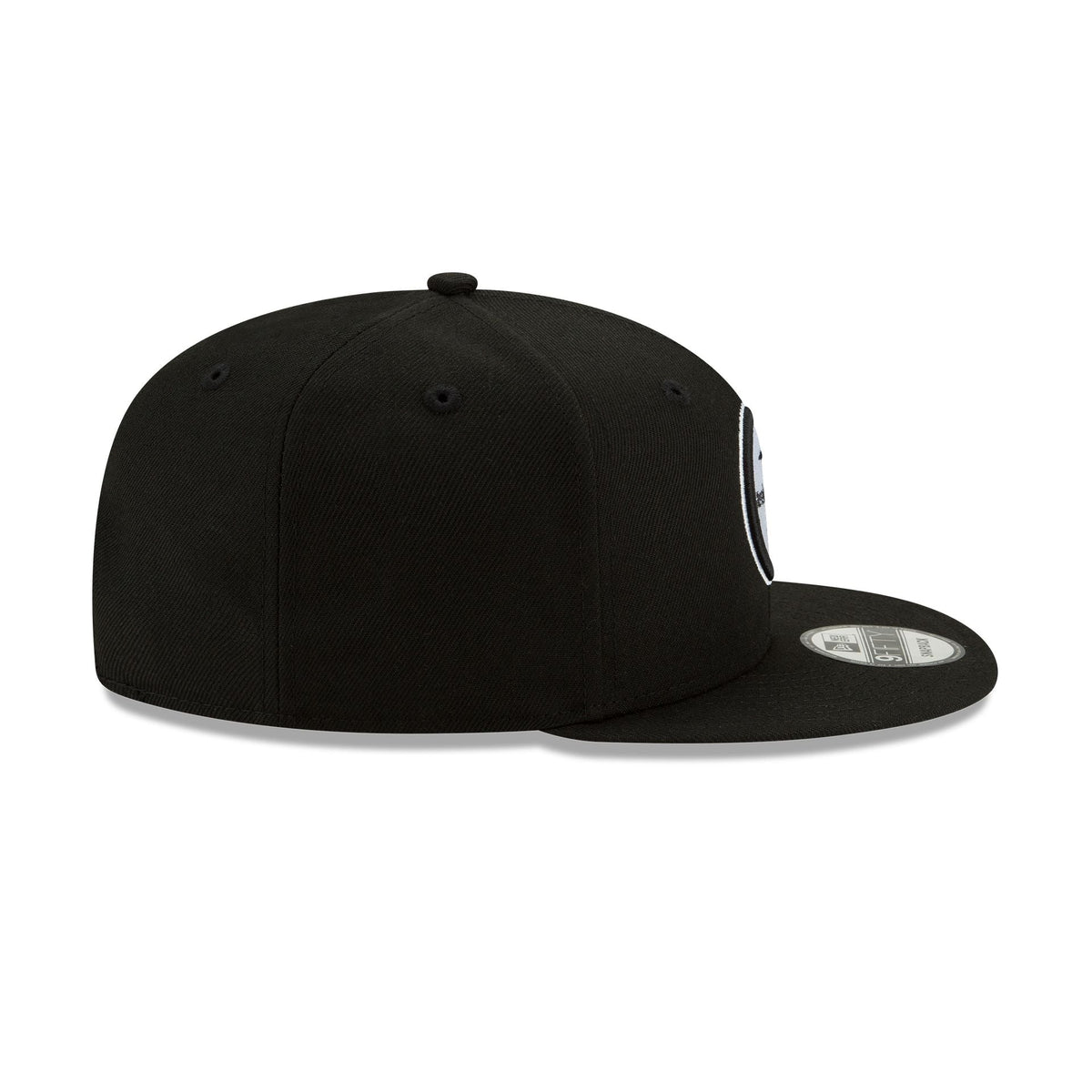 Pittsburgh Steelers Basic Black and White 9FIFTY Snapback Hat