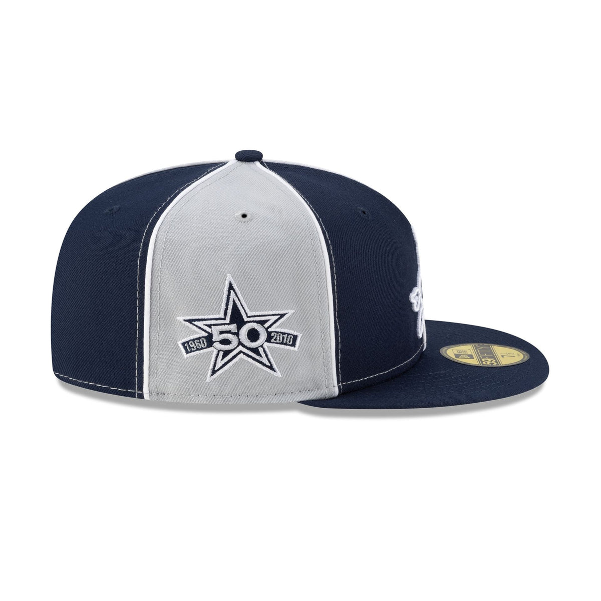 Dallas Cowboys Two-Tone Pinwheel 59FIFTY Fitted Hat