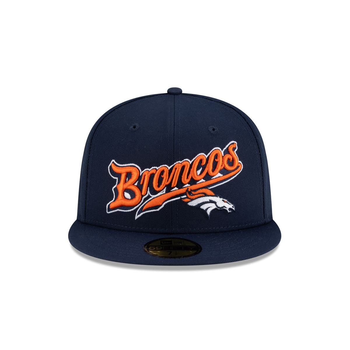 Born x Raised x Denver Broncos Script 59FIFTY Fitted Hat