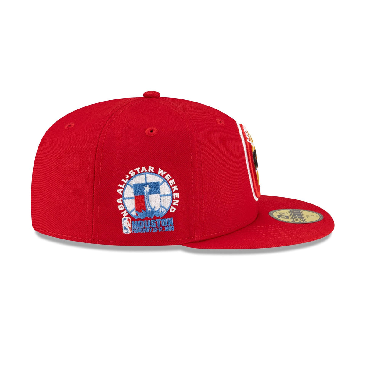 Houston Rockets 1972-1994 Hardwood Classics Scarlet 59FIFTY Fitted Hat