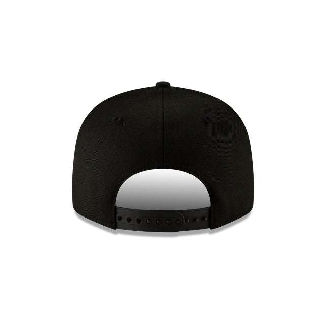Detroit Lions Black On Black 9FIFTY Snapback Hat