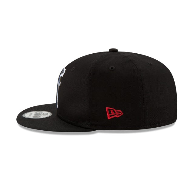 Atlanta Falcons Black & White 9FIFTY Snapback Hat