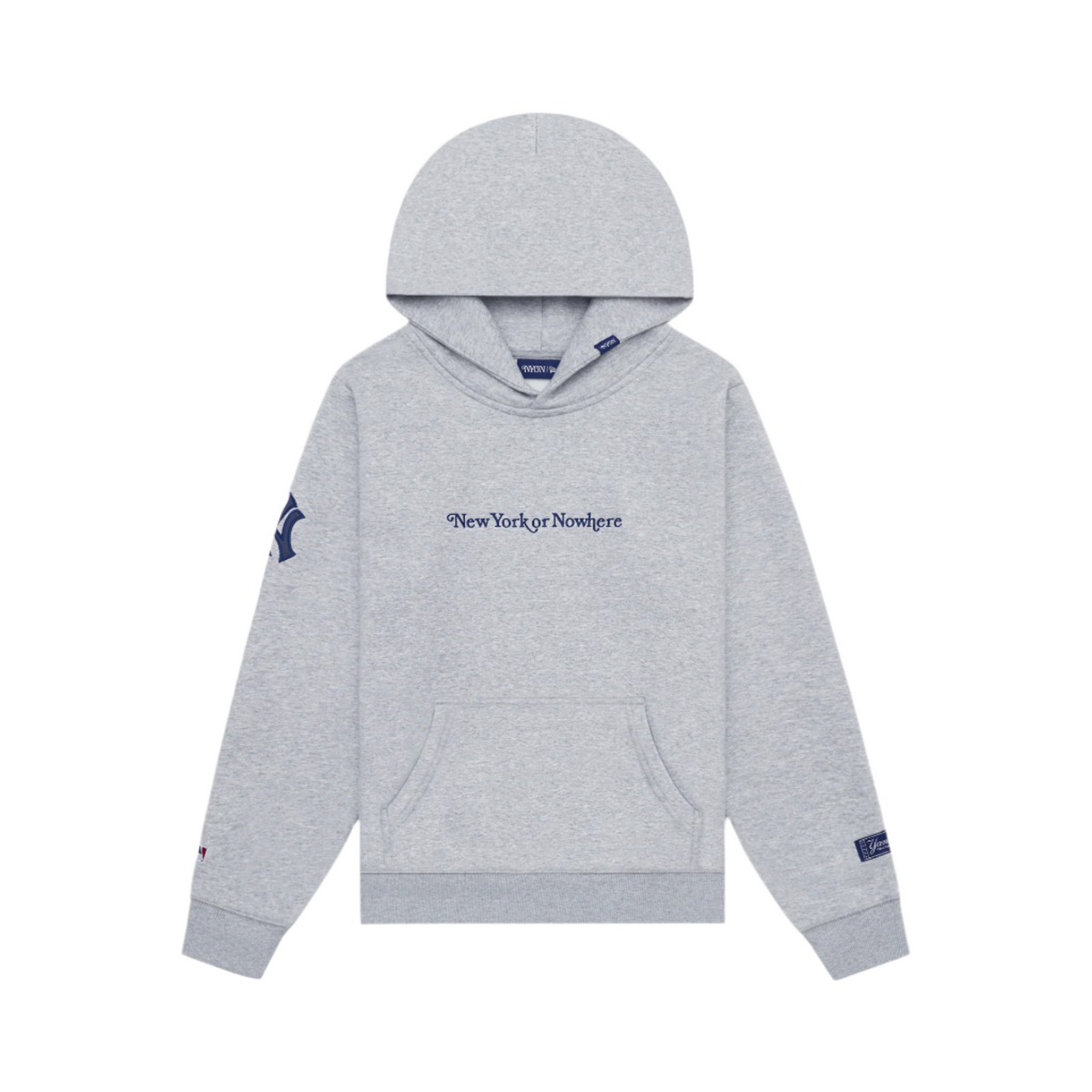 New York or Nowhere x New York Yankees Heather Gray Signature Hoodie